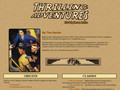 Thrilling Adventures Web Page