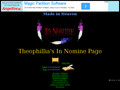 Theophillia's In Nomine Page