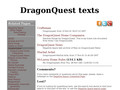 Détails : DragonQuest - Negative Space